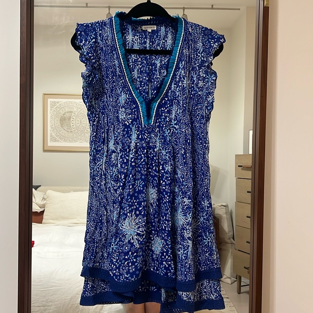 Poupette St Barth Sasha V Mini Dress / Cover up